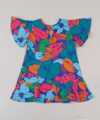 Vestido-Infantil-Salinas-Estampado-Floral-Manga-Curta-Azul-9780812-Azul_2