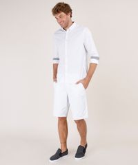 Camisa-Masculina-Tradicional-Estampada-Mini-Print-Manga-Longa-Branca-9645923-Branco_3