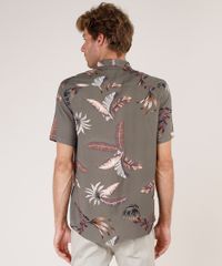 Camisa-Masculina-Tradicional-Estampada-de-Folhagem-Manga-Curta-Verde-9639677-Verde_2