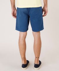 Bermuda-de-Sarja-Masculina-Reta-Alfaiatada-com-Cordao--Azul-Marinho-9754110-Azul_Marinho_4