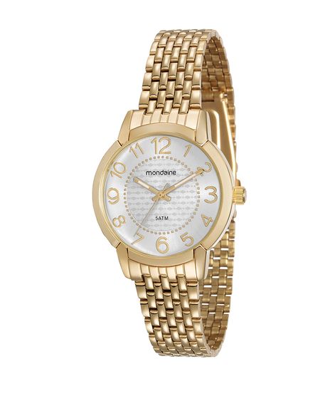 Kit-de-Relogio-Analogico-Mondaine-Feminino---Pulseira---53570LPMVDE1KC-Dourado-9849242-Dourado_1
