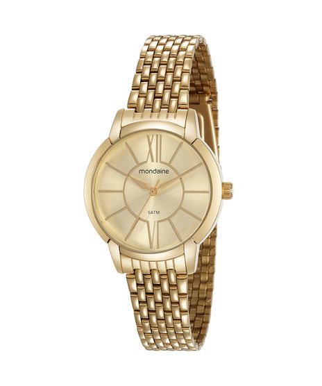 Kit-de-Relogio-Analogico-Mondaine-Feminino---Brinco---Colar---53615LPMVDE1KD-Dourado-9849311-Dourado_1