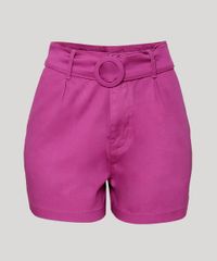Short-Feminino-Mindset-Cintura-Super-Alta-com-Cinto-Roxo-9861988-Roxo_5