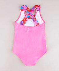 Maio-Infantil-Barbie-com-Alcas-Cruzadas-Protecao-UV50--Rosa-Neon-9740731-Rosa_Neon_2