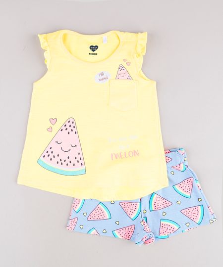 Conjunto-Infantil-de-Regata-Melancia-com-Babado-Amarela---Short-Estampado-Azul-Claro-9785514-Azul_Claro_1