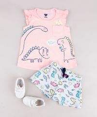 Conjunto-Infantil-de-Regata-Dinossauros-com-Babado-Rosa-Claro---Short-Estampado-Cinza-Mescla-Claro-9785516-Cinza_Mescla_Claro_3