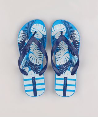 Chinelo-Masculino-Ipanema-Urbana-Estampado-de-Folhagem-Azul-9836700-Azul_1