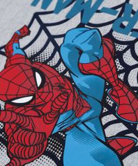 Pijama-Infantil-Homem-Aranha-Manga-Curta-Cinza-Mescla-9762289-Cinza_Mescla_6