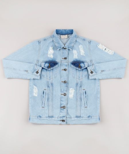 Jaqueta-Jeans-Infantil-Destroyed--Azul-Claro-9793678-Azul_Claro_1 Jaqueta-Jeans-Infantil-Destroyed--Azul-Claro-9793678-Azul_Claro_1