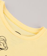 Blusa-Infantil-Princesa-Bela-com-Paete-Manga-Curta--Amarelo-9758263-Amarelo_3