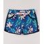 Short-Infantil-Running-Estampado-de-Folhagem-com-Lurex-Azul-Marinho-9751369-Azul_Marinho_1