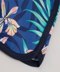 Short-Infantil-Running-Estampado-de-Folhagem-com-Lurex-Azul-Marinho-9751369-Azul_Marinho_3