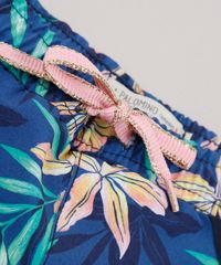 Short-Infantil-Running-Estampado-de-Folhagem-com-Lurex-Azul-Marinho-9751369-Azul_Marinho_4