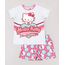 Pijama-Infantil-Hello-Kitty-Manga-Curta--Cinza-Mescla-9762304-Cinza_Mescla_1