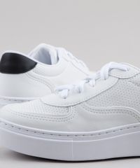 Tenis-Feminino-Oneself-Flatform-com-Micro-Furos-Branco-9796716-Branco_5