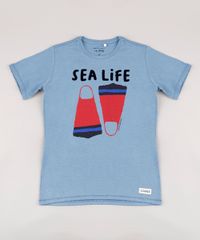 Camiseta-Infantil--Sea-Life--Manga-Curta-Azul-9732779-Azul_1