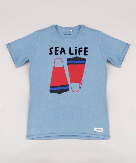 Camiseta-Infantil--Sea-Life--Manga-Curta-Azul-9732779-Azul_1