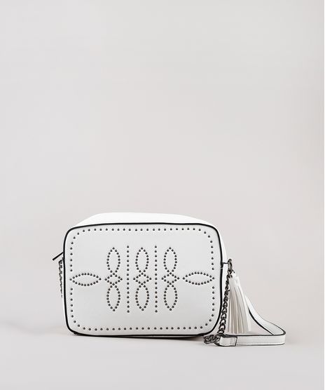 Bolsa-Feminina-Media-Transversal-com-Tachas-e-Tassel-Branca-9628945-Branco_1