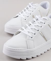 Tenis-Feminino-Oneself-Flatform-Tratorado-com-Recorte-Branco-9824243-Branco_2