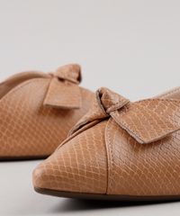 Sapatilha-Feminina-Via-Uno-Bico-Fino-Croco-com-Laco--Bege-Escuro-9683013-Bege_Escuro_5