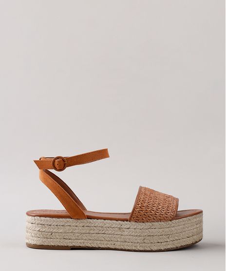 Sandalia-Feminina-Oneself-Flatform-Salto-Baixo-Caramelo-9826994-Caramelo_1