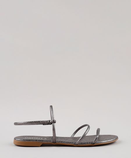 Rasteira-Feminina-Oneself-Metalizada-com-Tiras-Grafite-9802907-Grafite_1 Rasteira-Feminina-Oneself-Metalizada-com-Tiras-Grafite-9802907-Grafite_1