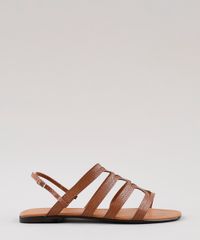 Rasteira-Feminina-Oneself-com-Textura-de-Cobra-Caramelo-9683136-Caramelo_1
