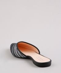 Mule-Feminino-Bico-Fino-Oneself-Texturizado-Preto-9865416-Preto_3
