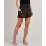 Short-Feminino-Cargo-Estampado-de-Poa-com-Cordao-Preto-9789586-Preto_1