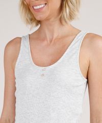 Pijama-Feminino-Canelado-Estampado-de-Limao-Regata-Cinza-Mescla-9733189-Cinza_Mescla_4