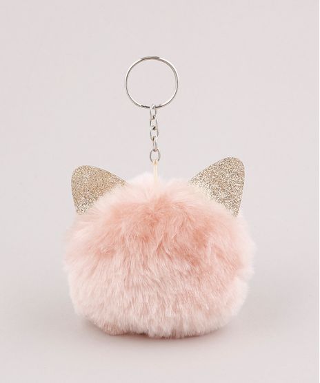 Chaveiro-Pompom-com-Orelhinhas-Rose-9751222-Rose_1