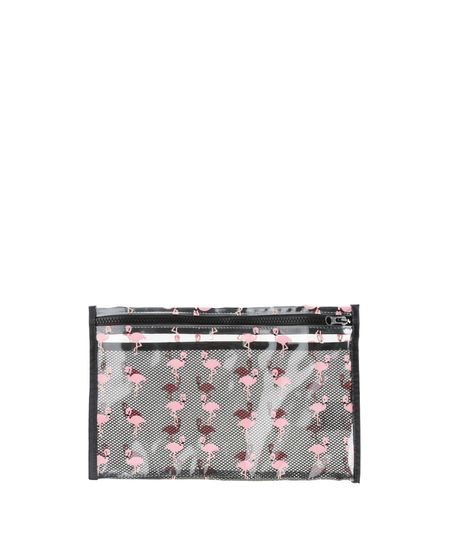 Necessaire-Estampada-de-Flamingos-Preta-8562926-Preto_1