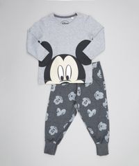 Pijama-Mickey-Cinza-Mescla-8549242-Cinza_Mescla_1