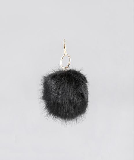 Chaveiro-de-Pompom-Preto-8558353-Preto_1