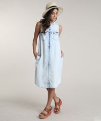 Vestido-Jeans-Feminino-Salinas-Midi-com-Bolsos-Sem-Manga-Azul-Claro-9809263-Azul_Claro_3