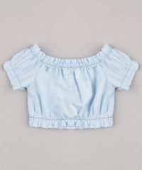 Blusa-Jeans-Infantil-Agua-de-Coco-Tal-Mae-Tal-Filha-Cropped-Ombro-a-Ombro-Manga-Curta-Azul-Claro-9799477-Azul_Claro_2