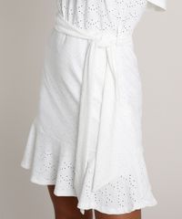 Vestido-Feminino-Curto-Ciganinha-em-Laise-com-Faixa-para-Amarrar-Off-White-9821202-Off_White_4
