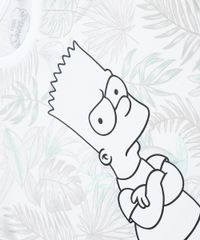 Camiseta-Infantil-Bart-Simpson-Estampada-de-Folhagem-Manga-Curta-Off-White-9732785-Off_White_3