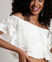 Blusa-Feminina-Ciganinha-Cropped-Devore-Manga-Curta-Off-White-9824559-Off_White_4
