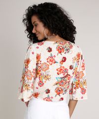 Blusa-Feminina-Cropped-Estampada-Floral-Zodiaco-com-No-e-Botoes-Manga-Curta-Decote-V-Off-White-9681368-Off_White_2