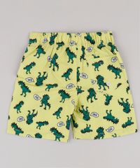 Bermuda-Surf-Infantil-Estampada-de-Dinossauros-com-Bolso-Verde-9667558-Verde_2