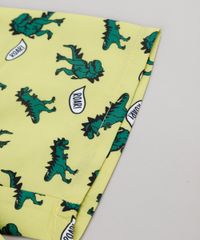 Bermuda-Surf-Infantil-Estampada-de-Dinossauros-com-Bolso-Verde-9667558-Verde_4