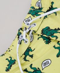 Bermuda-Surf-Infantil-Estampada-de-Dinossauros-com-Bolso-Verde-9667558-Verde_5