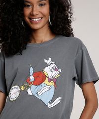Blusa-Feminina-Ampla-Coelho-Branco-Alice-no-Pais-das-Maravilhas-Manga-Curta-Decote-Redondo-Chumbo-9778505-Chumbo_4
