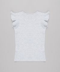 Blusa-Infantil-Barbie-com-Babado-na-Manga-Cinza-Mescla-Claro-9762715-Cinza_Mescla_Claro_2