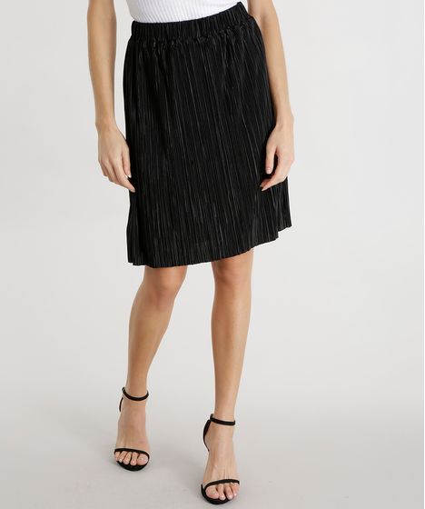 c&a saia plissada