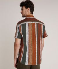 Camisa-Masculina-Agua-de-Coco-Tradicional-Estampada-Cesto-Listrado-Manga-Curta-Verde-Escuro-9727427-Verde_Escuro_2