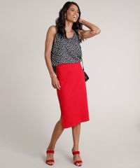 Saia-Feminina-Midi-Canelada-com-Fenda-Vermelha-9721859-Vermelho_3
