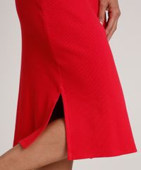 Saia-Feminina-Midi-Canelada-com-Fenda-Vermelha-9721859-Vermelho_4