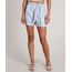 Short-Feminino-Listrado-em-Linho-com-Faixa-para-Amarrar-Azul-Claro-9684644-Azul_Claro_1
